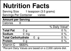 Vitamin C (Ascorbic Acid)